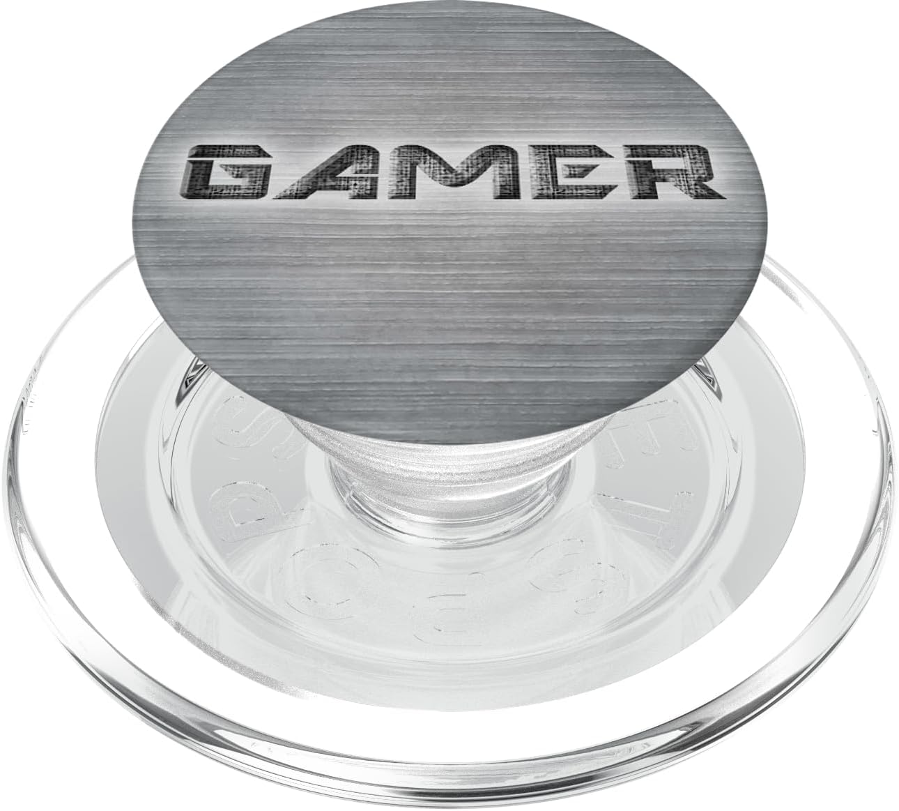 Gamer Pop Socket for Phone PopSockets Blushed Steel Gaming PopSockets MagSafe PopGrip for iPhone