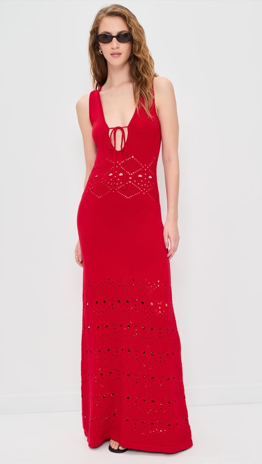 Seven Wonders Women's Milah V-Neck Knit Maxi Dress - Image 5