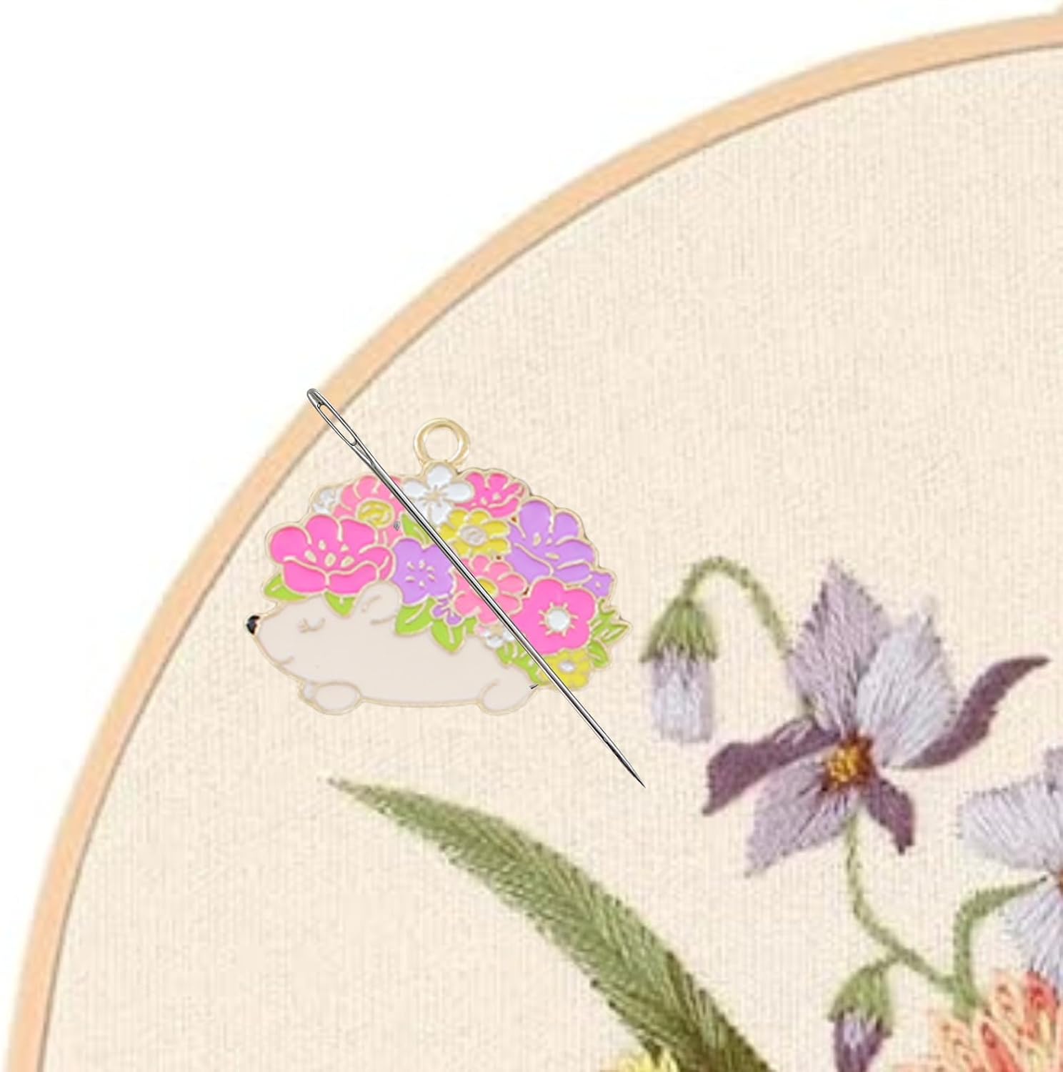 5 pcs Needle Minders for Needlepoint, Needle Minder for Cross Stitch and Embroidery, Magnetic Needle Nanny for Organizing Animals Design image 3