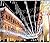 KNONEW Christmas Lights Outdoor Decorations 400 LED 33ft 8 Modes Curtain Fairy String Light with 75 Drops, Clear Wire LED String Light Decor for Wedding Party Holiday Christmas Decorations Cool White