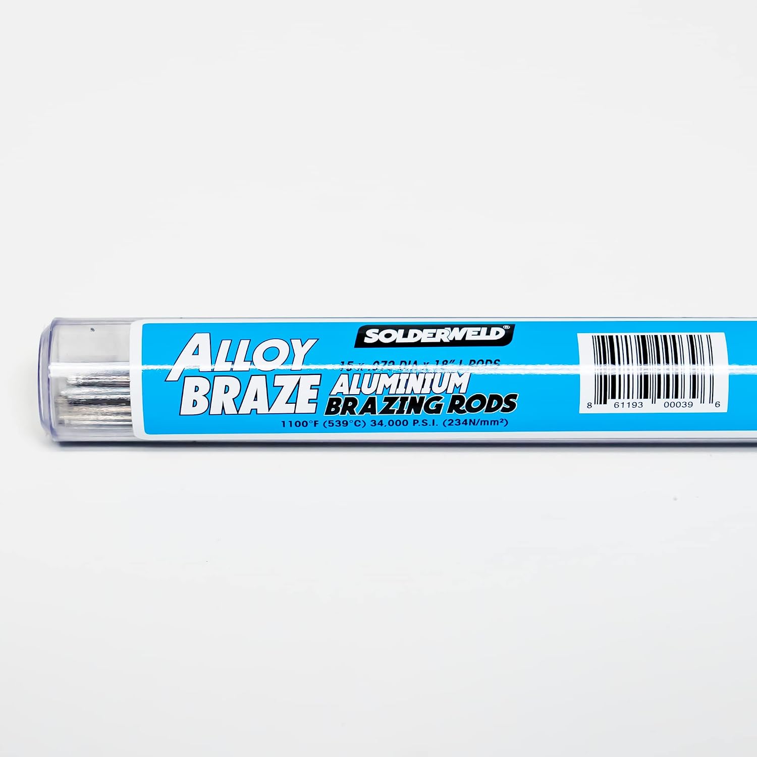 Solderweld SW-ABFC15K Alloy Braze Flux Cored Aluminum Repair Brazing 15 pack 18" Solder Rods
