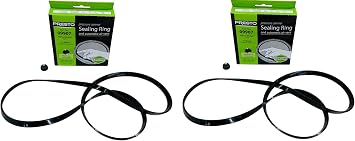 2-Pack Pressure Cooker Sealing Ring Gasket Compatible with Presto 09907