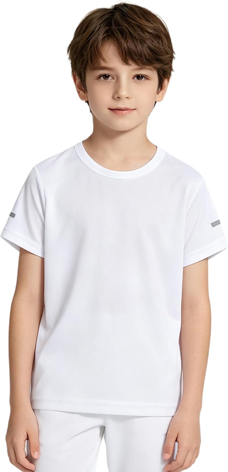 Boys 4 Piece Soccer Jersey Set Summer Sportswear School