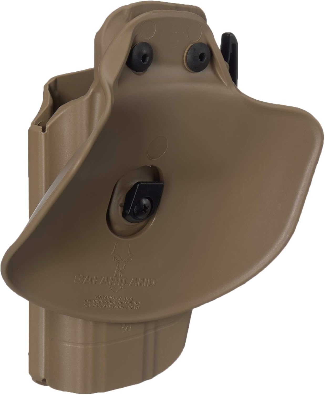 Safariland 578 7TS Gls Pro-Fit, Wide Frame, Long Slide Paddle & Belt Loop Combo Holster, Right Hand, Flat Dark Earth