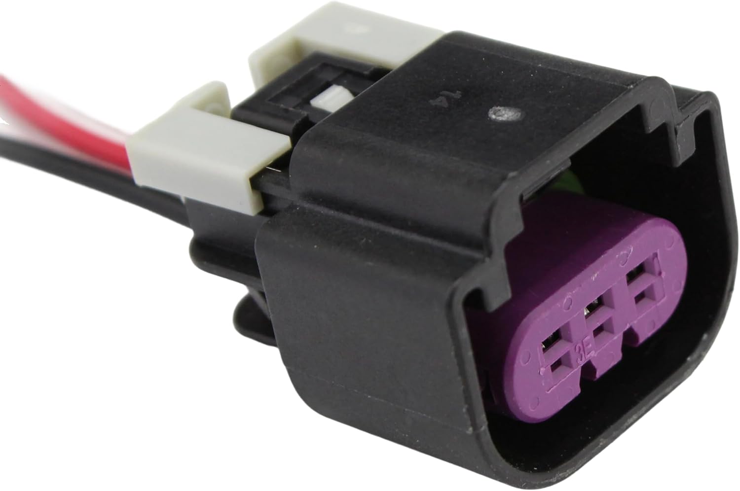 Automobile Fuel Injection Pressure Sensor Connector Wire Harness Plug Compatible with Hummer Cadillac Chevrolet GMC RAM Buick.