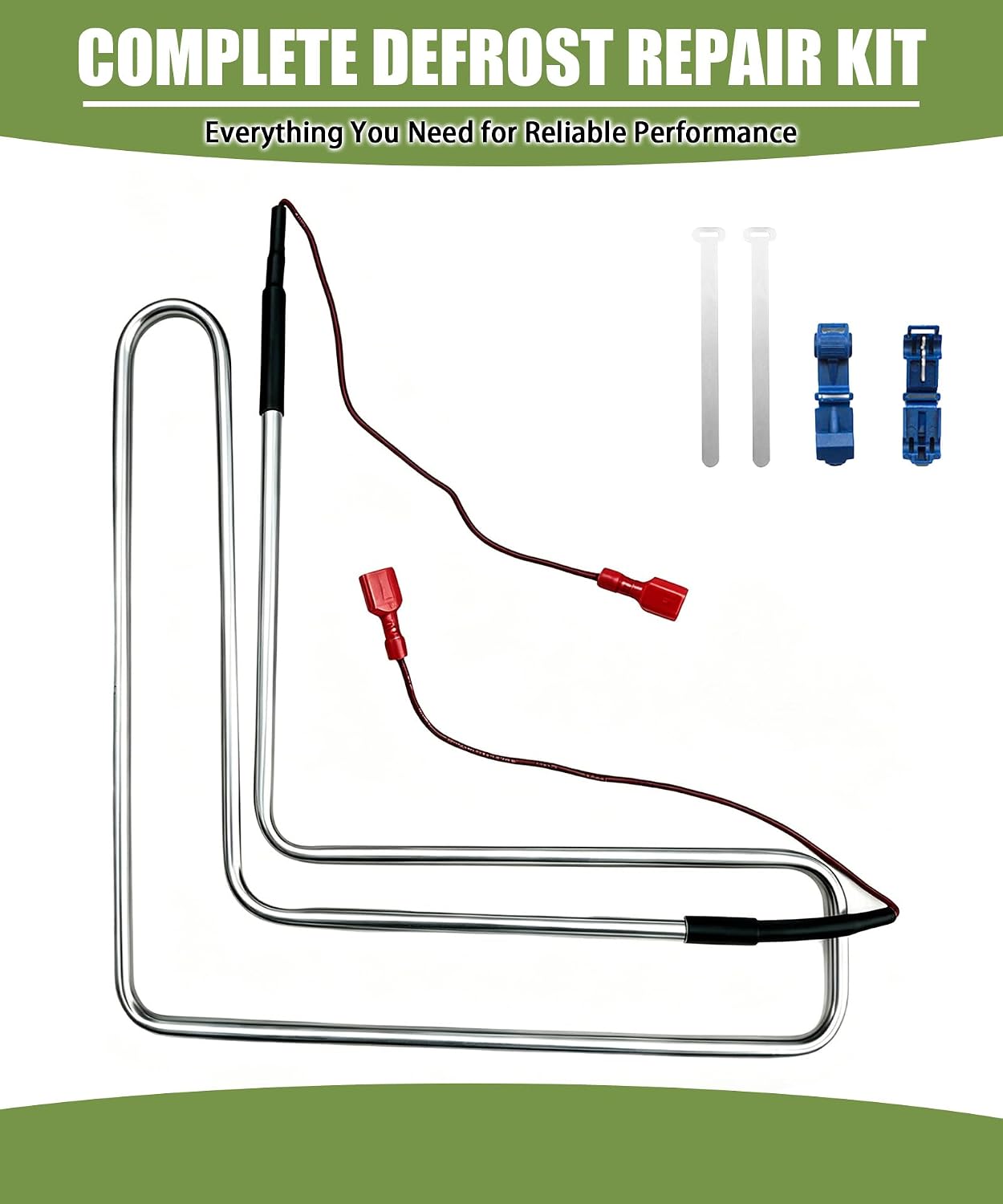 Refrigerator Defrost Booster Kit - Ice Buildup & Noises Repair Kit