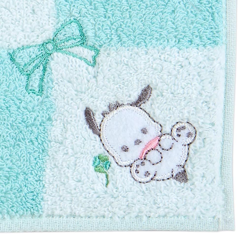 Sanrio 260789 Sanrio Petite Towel, Pochacco, 7.9 x 7.9 x 0.1 inches (20 x 20 x 0.3 cm), Character