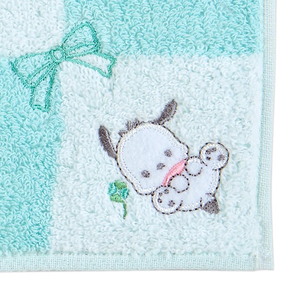 Sanrio 260789 Sanrio Petite Towel, Pochacco, 7.9 x 7.9 x 0.1 inches (20 x 20 x 0.3 cm), Character