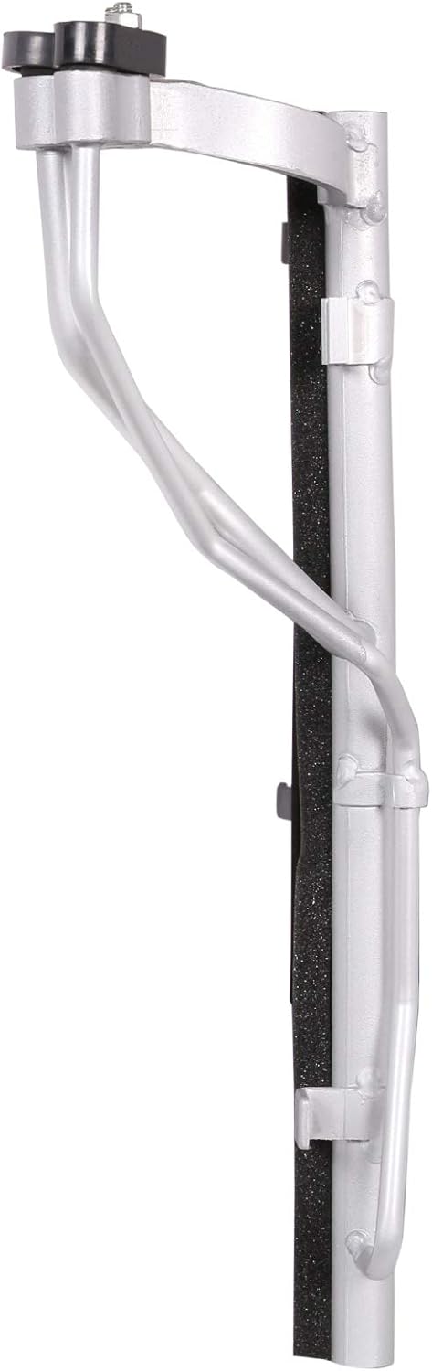 Lynol Cooling System Aluminum AC Condenser Compatible With 2012-2017 Azera 2011-2014 Sonata 2014-2016 Cadenza 2011-2015 Optima 2.4L 3.3L Direct Replacement