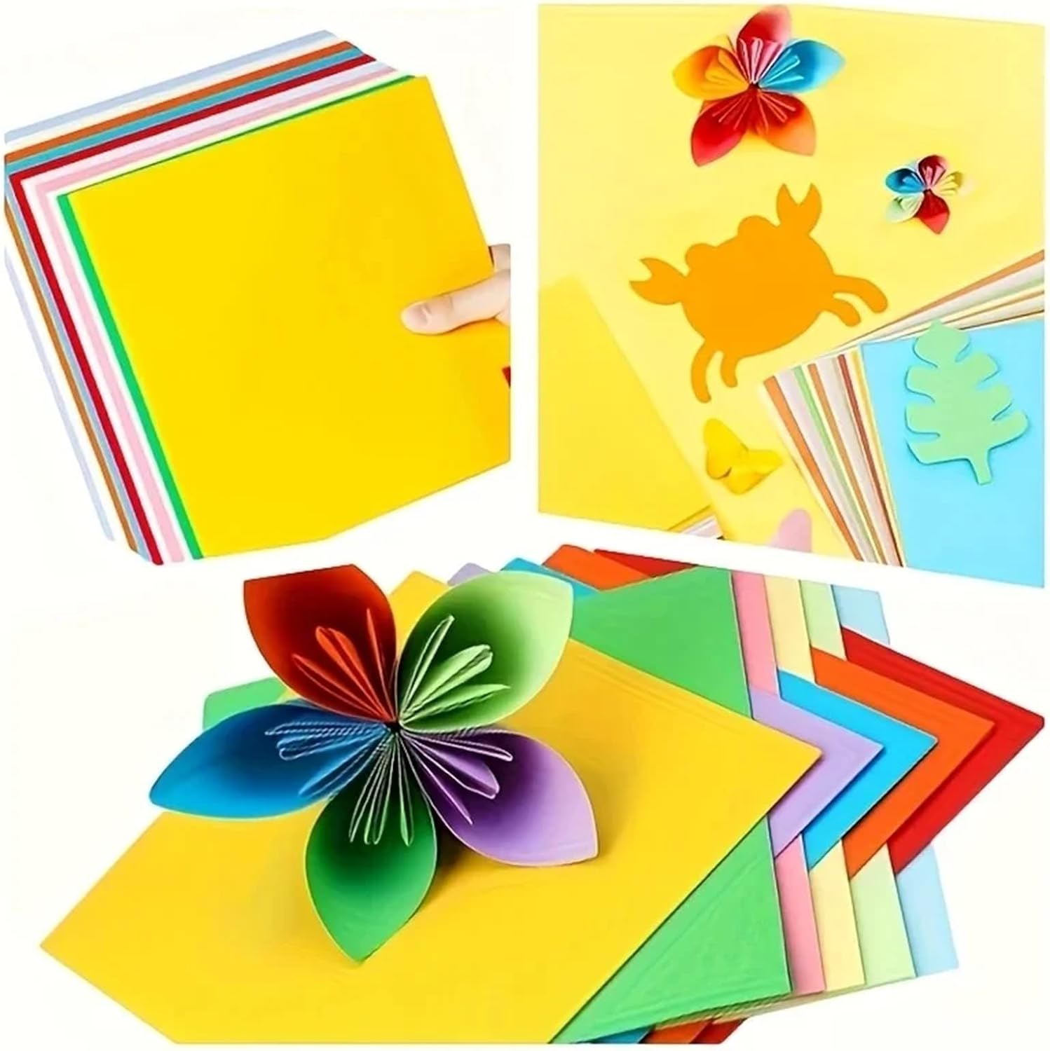 Origami Paper 500pcs Sheets Of Cardstock For Origami Art Crafts Office Supplies Scrapbooking And Sewing For Beginner