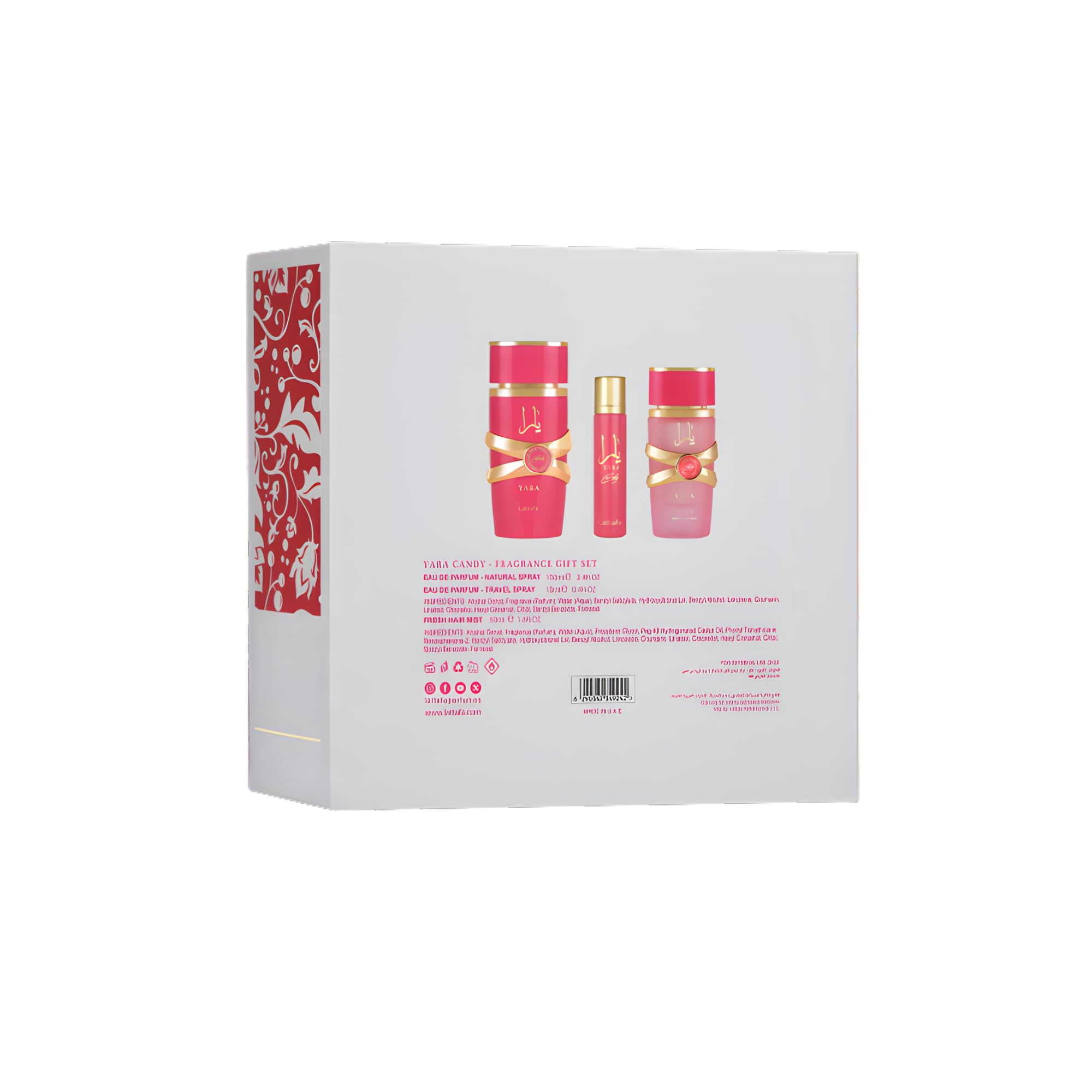 Amazon.com : Lattafa Yara Candy Gift Set – 100ml Eau de Parfum