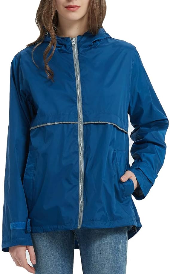 Amazon レディース ウインドブレーカー ジップアップ 防水 防風 登山服 オシャレ ジョギング パーカー 軽量 ジャケット 秋 スポーツ マウンテンパーカー 日焼け止め 梅雨 通気 多色 コート ジャケット 通販