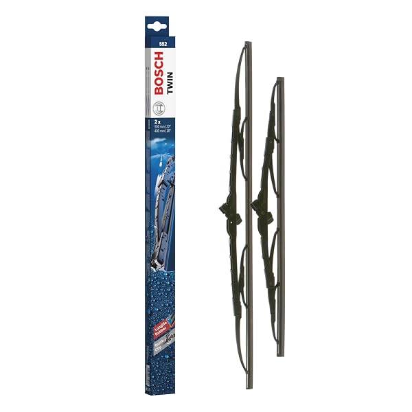 Bosch Twin 552 Front-Scheibenwischer – 2 Wischblätter, 550 mm…