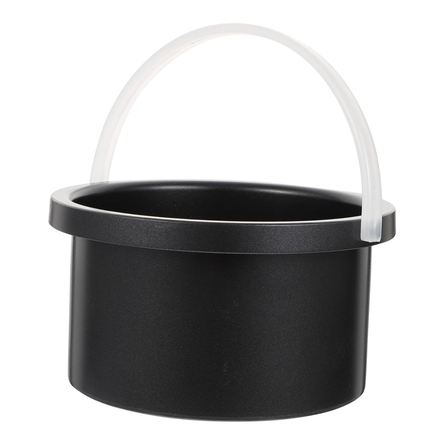 minkissy 1pc Nonstick Wax Melting Pot Heat-resistant Handle Essential Accessory for Hair Waxing and Diy Projects Safe and Practical Wax Melting Container for Salons and Spas Black