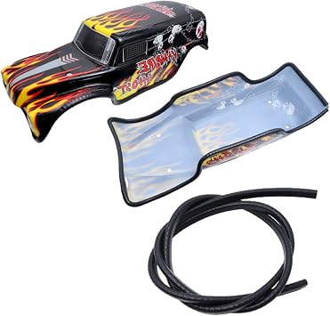 REhobby Body Shell Edge Protection Strip Reinforcement Strip for 1/10 Scale RC Car or Truck Traxxas TRX-4 Axial SCX10 Accessories Black