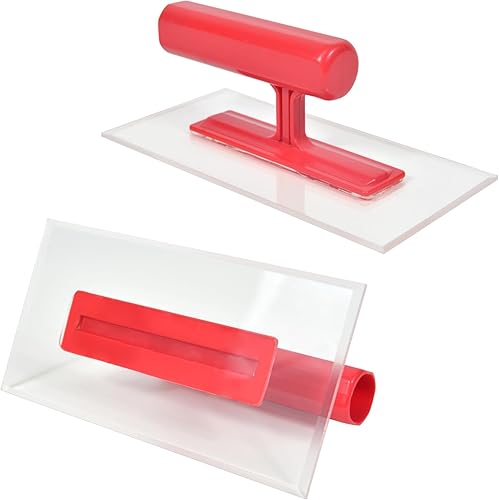 Miniatura 2 de Paleta de plástico con mango de agarre cómodo, llanas de acabado, montaje ligero adecuado para raspaduras, enlucidos y paredes de pintura (806C-1)