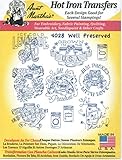 Well Preserved Aunt Martha's Hot Iron Embroidery Transfer