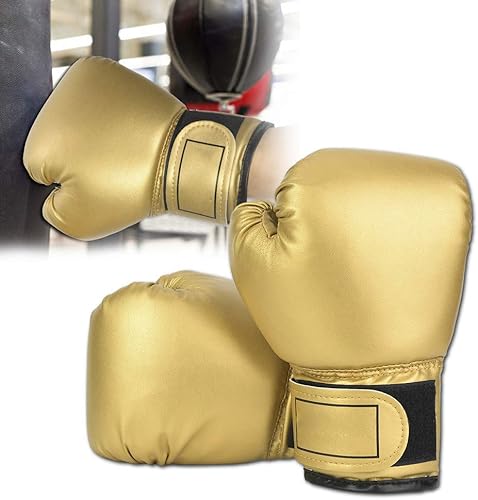 Miniatura 4 de Dilwe 1 par de guantes de boxeo para niños, guantes de boxeo de piel sintética, guantes de boxeo de saco de arena para entrenamiento