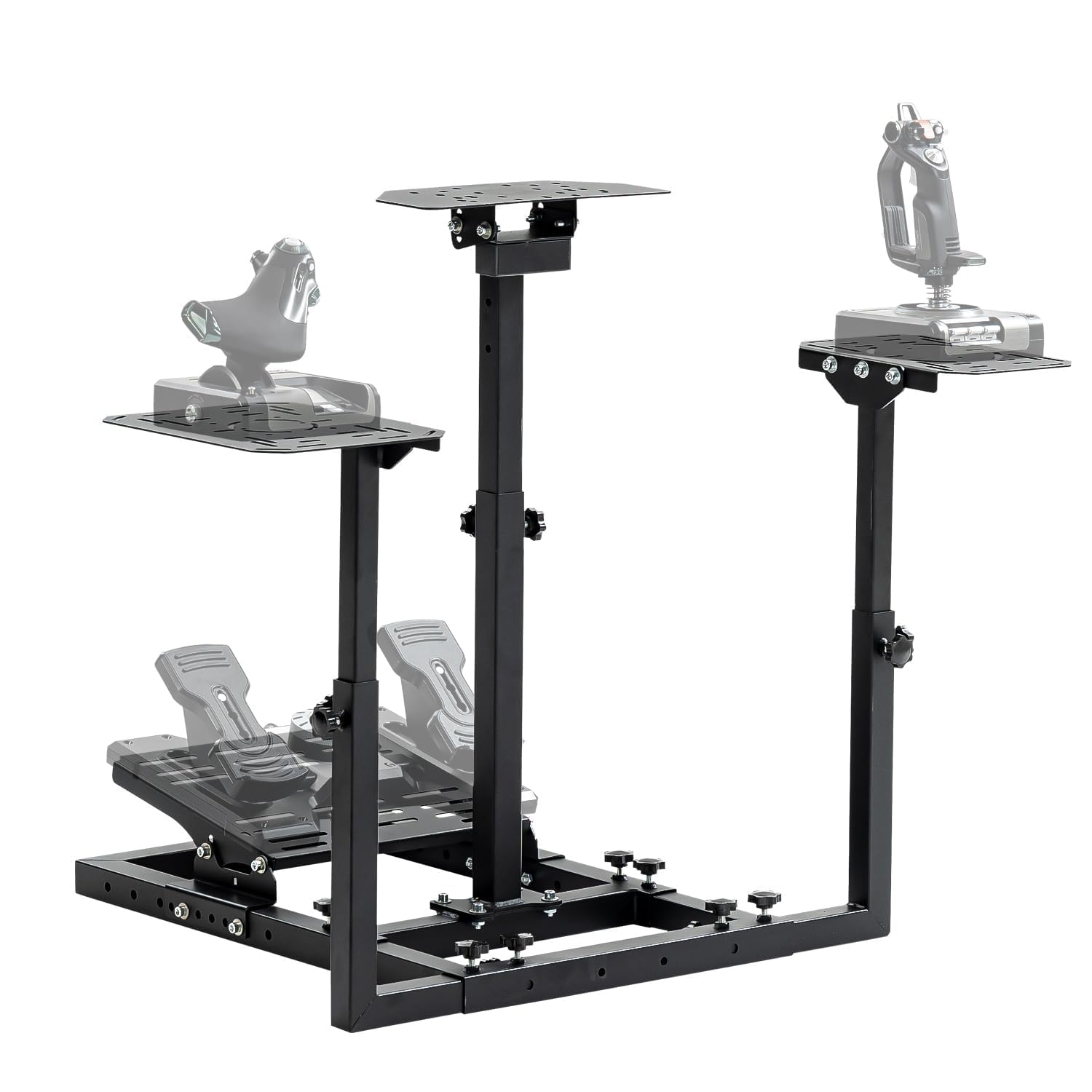 Amazon.com: Marada Flight Racing Sim Cockpit Dual Mounting Platform ...