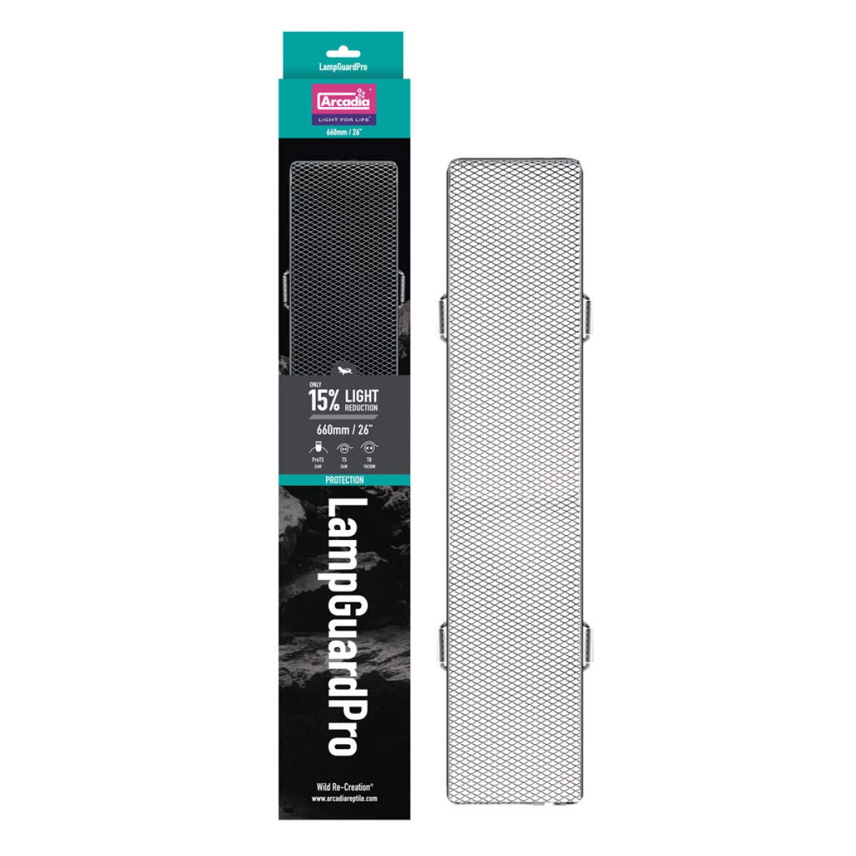 Arcadia Lamp Guard Pro 700mm(28") Protect your Reptiles and Lighting