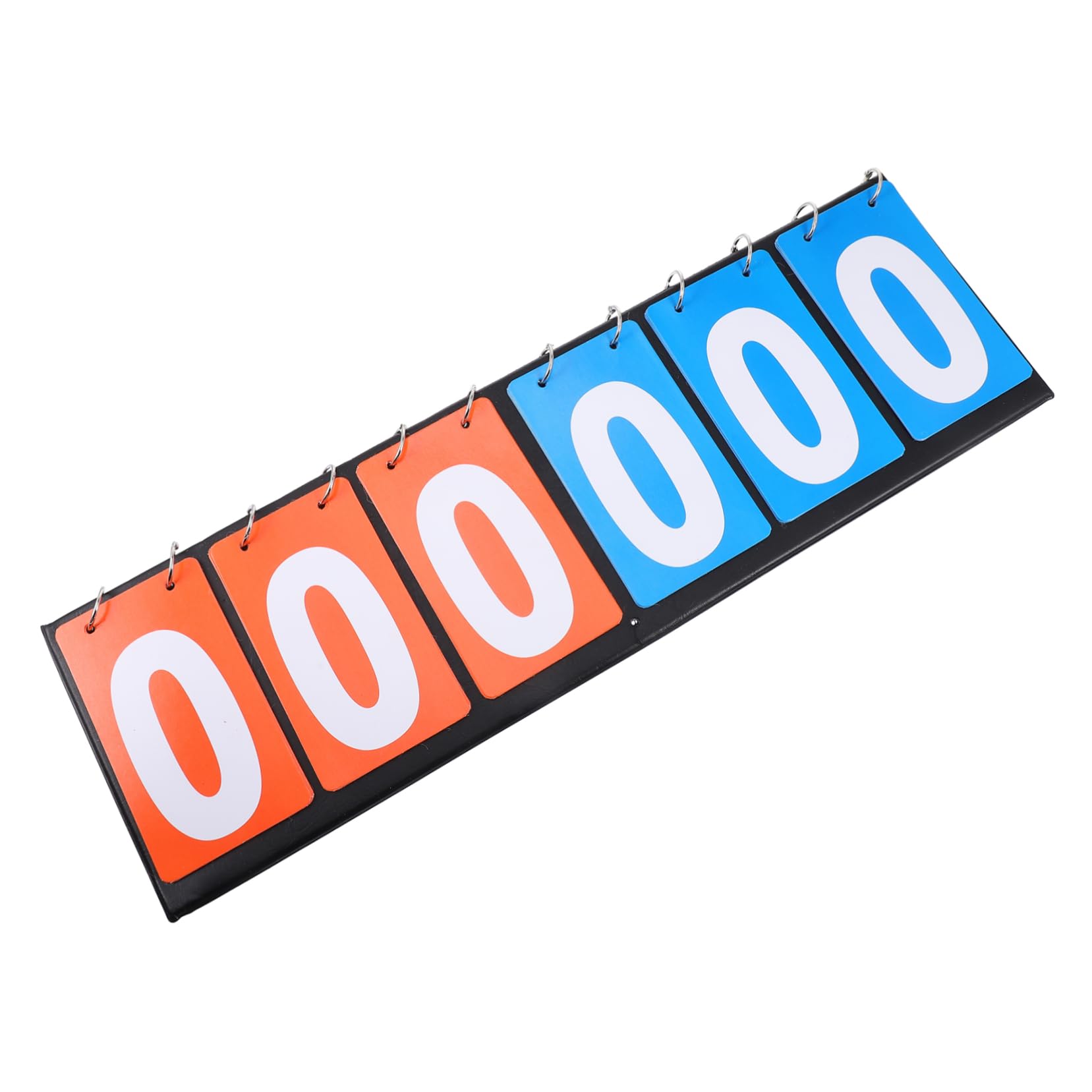 SUPVOX 6- Scoreboard Sports Game Marker Board Blue Scoreboard Flipper Basketball Score Boards