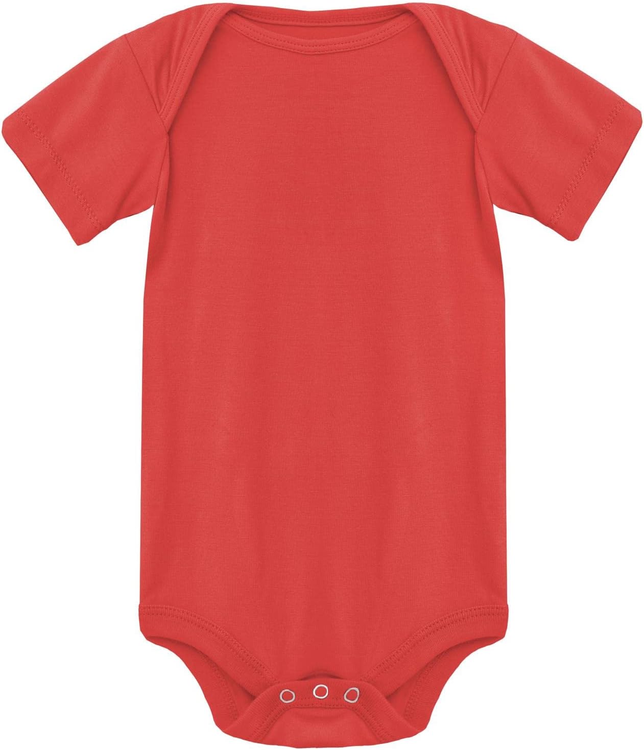KicKee Pants Short Sleeve One-Piece Set of 2, Super Soft Viscose Baby Clothes, Boys and Girls Bodysuit