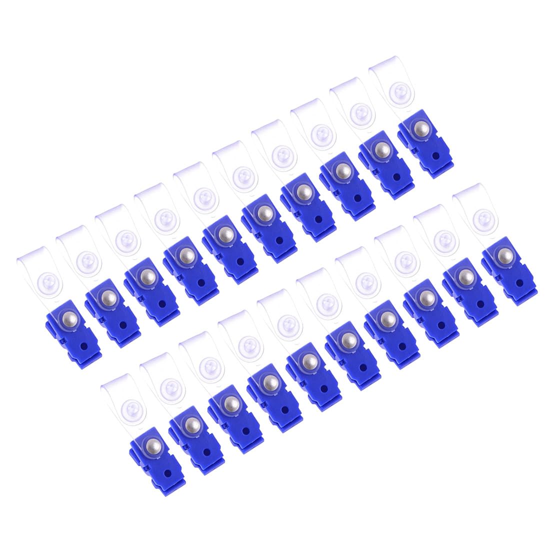 Amazon.com : uxcell Plastic Id Card Holder Badge Strap Clip