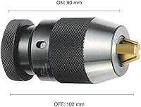 Vista 2 de Portabrocas sin llave especial de 1/64"-1/2", montaje JT6, mandíbulas de titanio