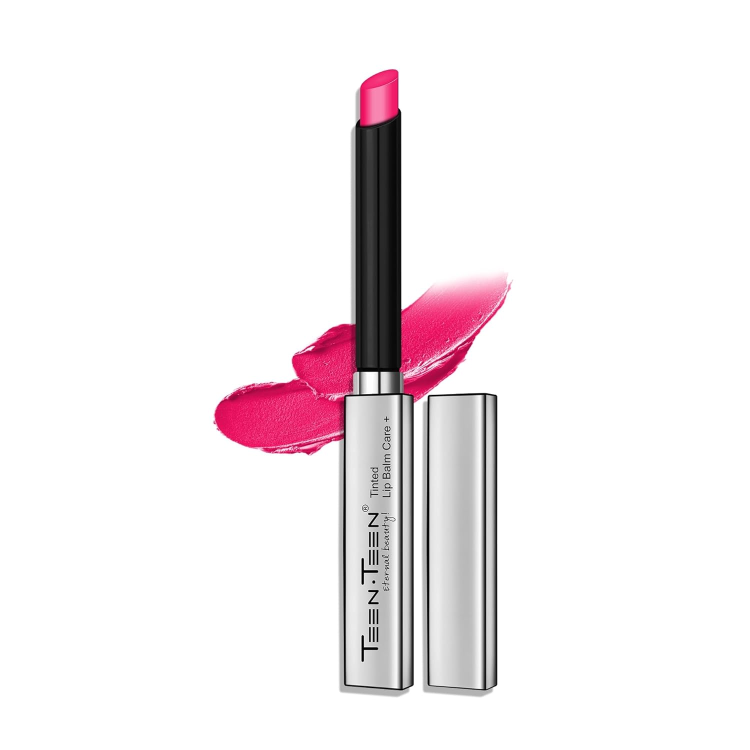 TEEN TEEN GlowTint Care+ Lip Balm | Smooth & Soft Lips | Pink-Pop Tint | 1gm