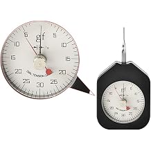 Dynamometer, Portable Tension Meter Type, Analog Force, 30G, 50G, 100G, 150G, 300G, 500G, Double Pointer Tension Meter, Measuring Instrument, For Automotive Parts, Chemical Industry, Pen Making, Light