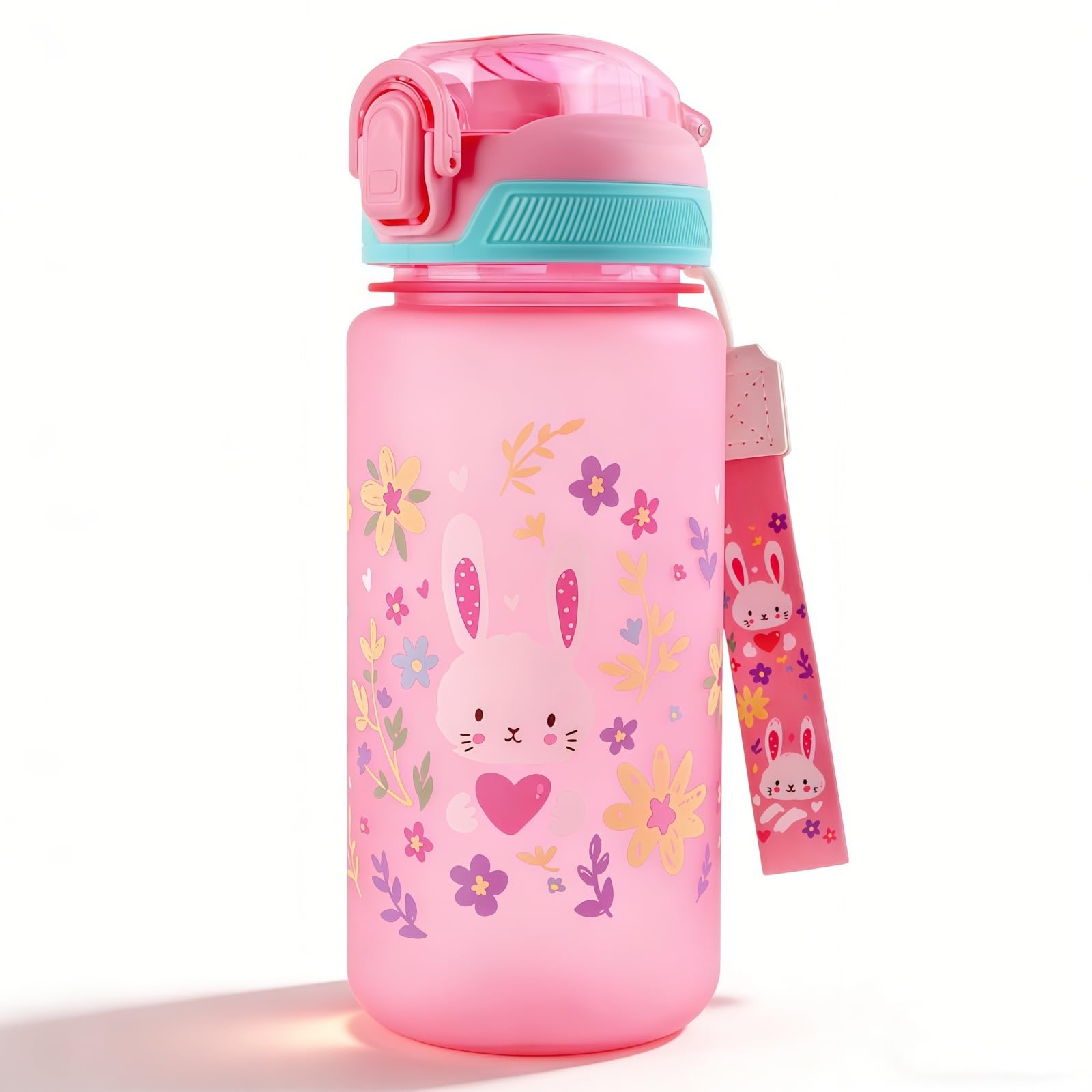 MHwan Drinkfles voor kinderen, 600 ml, onbreekbaar en duurzaam, lekvrij MHwan Drinkfles voor kinderen, 600 ml, onbreekbaar en duurzaam, lekvrij