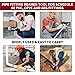 PVC Pipe Reamer Tool, PVC Fitting Saver with1-½-Inch Head Aluminum 3/8-Inch Hex Shaft & Plumbing Tool Head Aluminum, PVC Socket Saver For ABS Water Lines