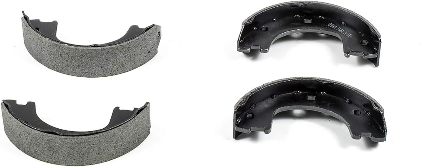 PowerStop Rear Parking Brake Shoes For Dodge Sprinter 3500 2007-09 |Freightliner Sprinter 3500 2007-21 |Sprinter 3500XD 2018-21 |Sprinter 4500 2019-20 - Brake Shoe Replacement, B940