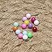 Chenkou Craft 3000PCS 1 Box 15 Colors Round Imitation Pearls Bead No Hole Solid Loose Beads Gem (Mix, 3mm)