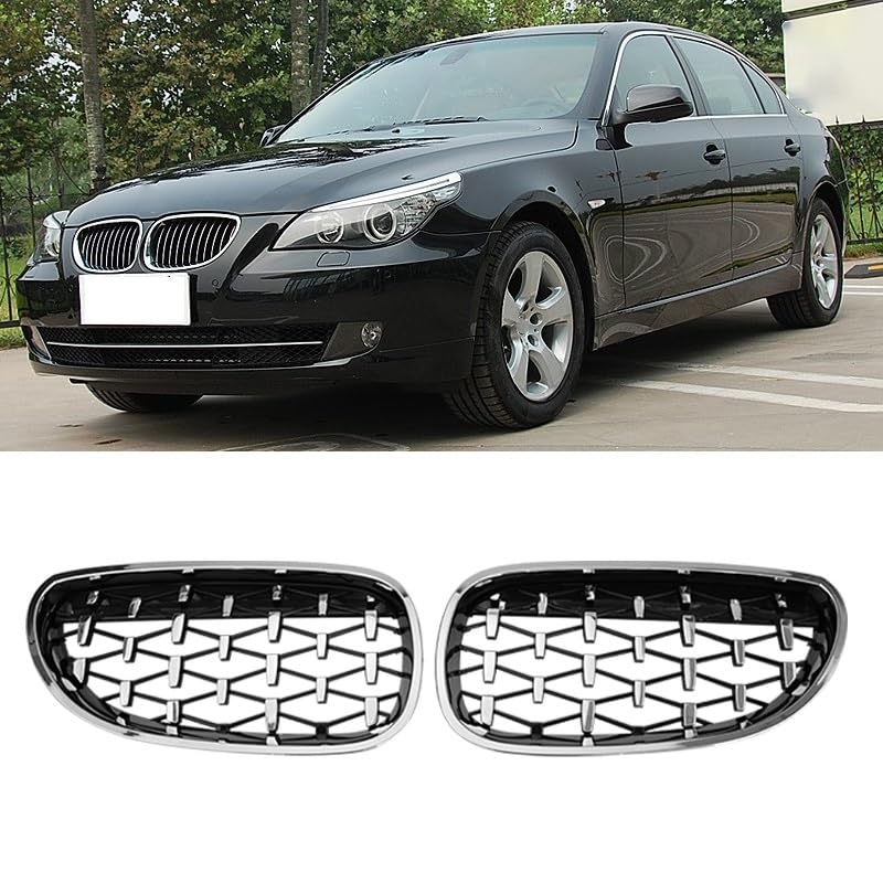 Parrilla de parachoques delantero para BMW E60 E61 que soluciona el desgaste exterior 2