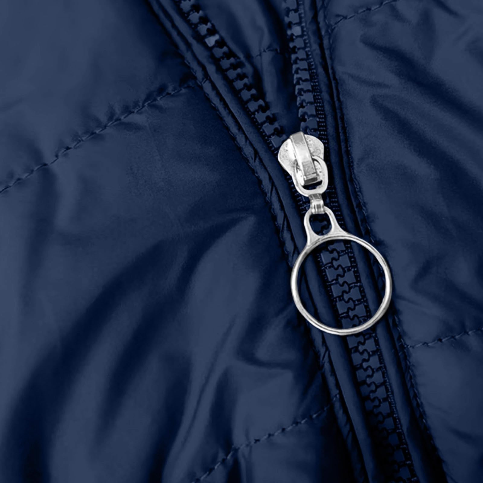 Piumino da donna, lungo, impermeabile, leggero, trapuntato, taglie grandi