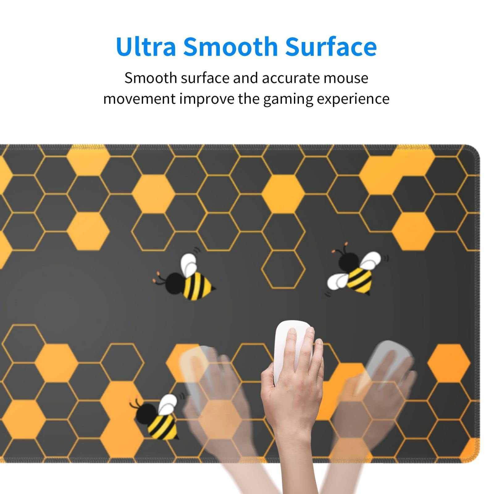 amazon-com-bee-cute-gaming-mouse-pad-large-mouse-mat-xxl-desk-pad-xl-extended-mousepad-desktop-pad-31-5x11-8-inch-office-products