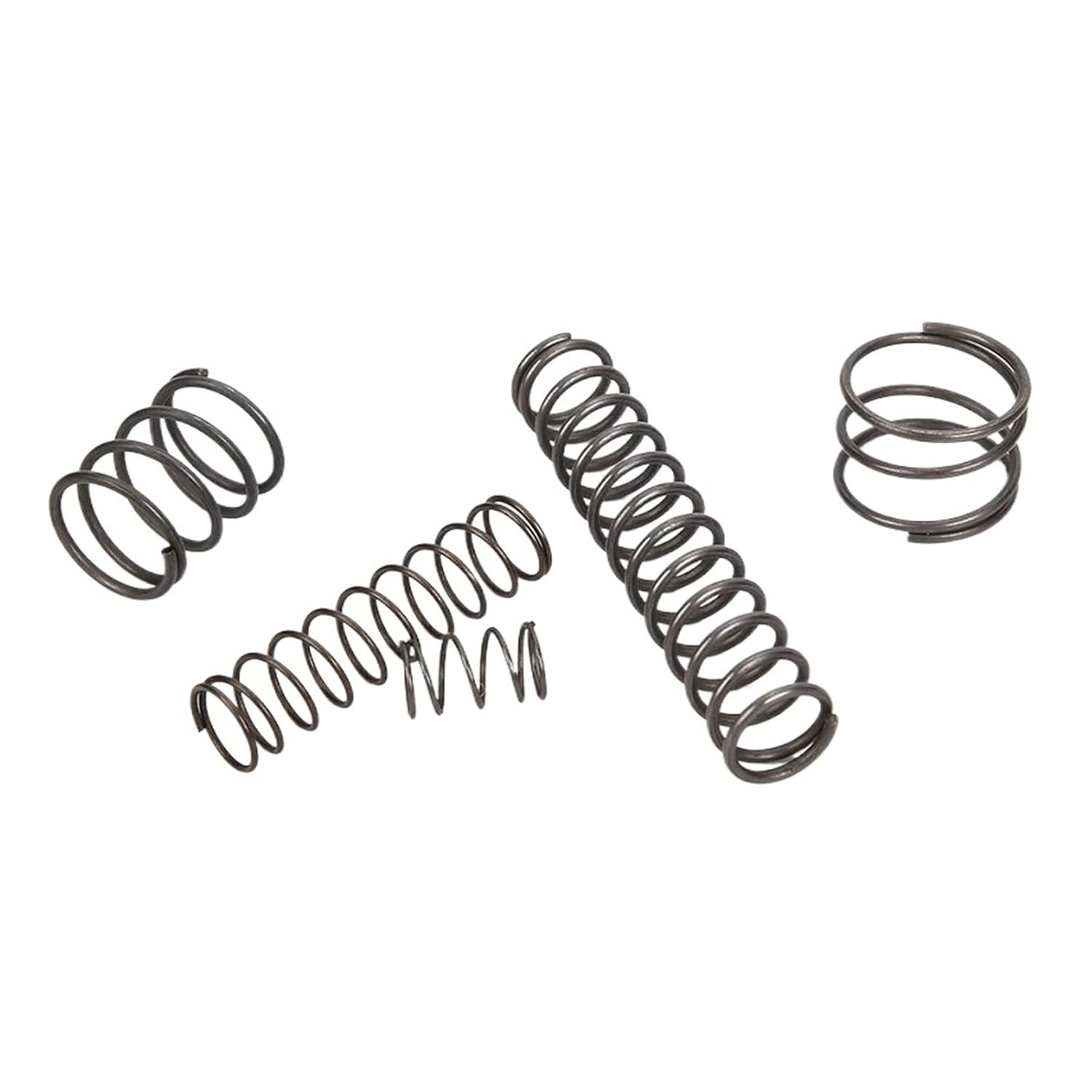 Cylindrical Helical Coil Compressed Backspring Shock Absorbing Pressure Return Compression Spring 65Mn Steel Wire Diameter 1.0mm(10mm (10PCS),10mm)