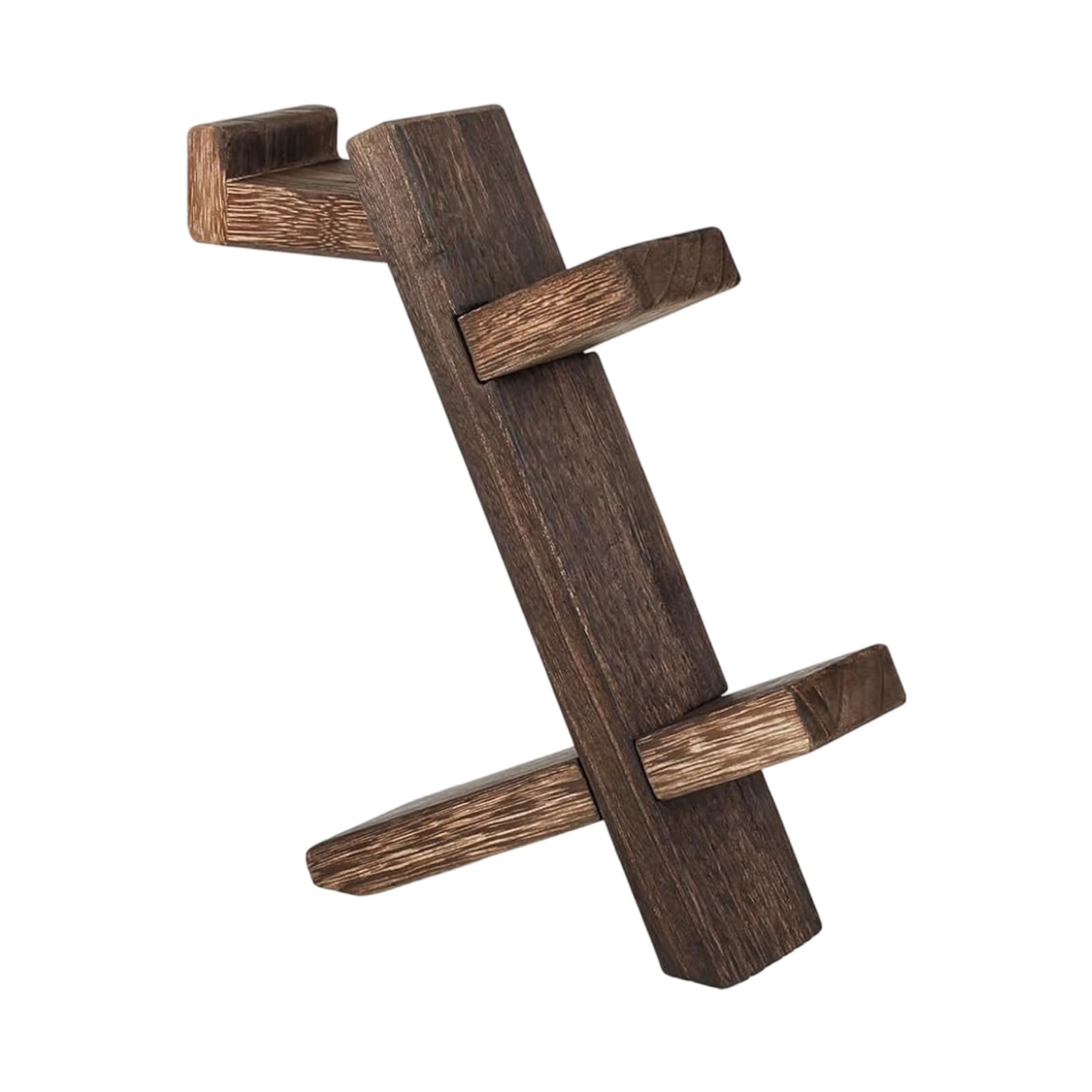 Nucelit Minimalist Wooden Display Stand for Game Devices Featuring Strong Construction and Flexible Placement Headphone Holder