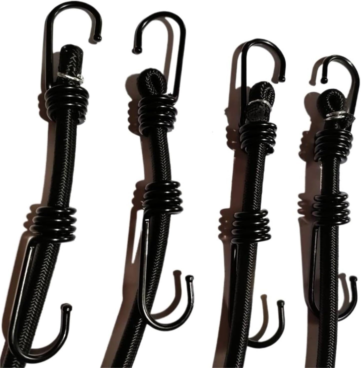 1PCS Bundled Latex Luggage Rope 5Mm6Mm8Mm Luggage Binding Belt with Hook Elastic Rope Elastic