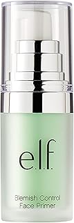e.l.f. Blemish Control Face Primer, Acne Fighting Formula, Preps & Soothes Skin, Small, 0.47 Fl Oz (14mL)