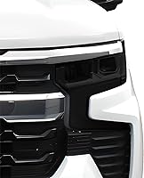 Vista 1 de BOGAR TECH DESIGNS Kit completo de tinte de luz para faros delanteros compatible con Chevy Silverado 2022-2025, humo oscuro