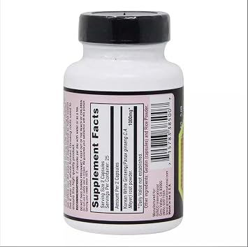 Ginseng Korean White 50 Cap3