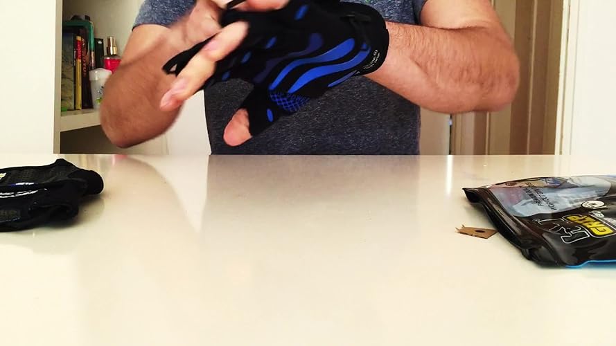 RDX Guanti Palestra Traspiranti Per Fitness Con Protezione