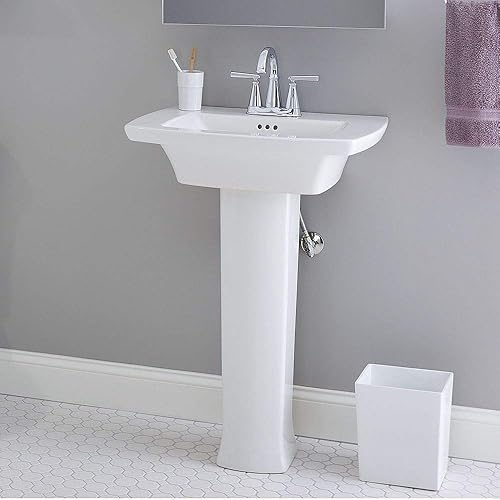 Miniatura 2 de American Standard 39000.02 Edgemere - Patas de pedestal, universal, color blanco