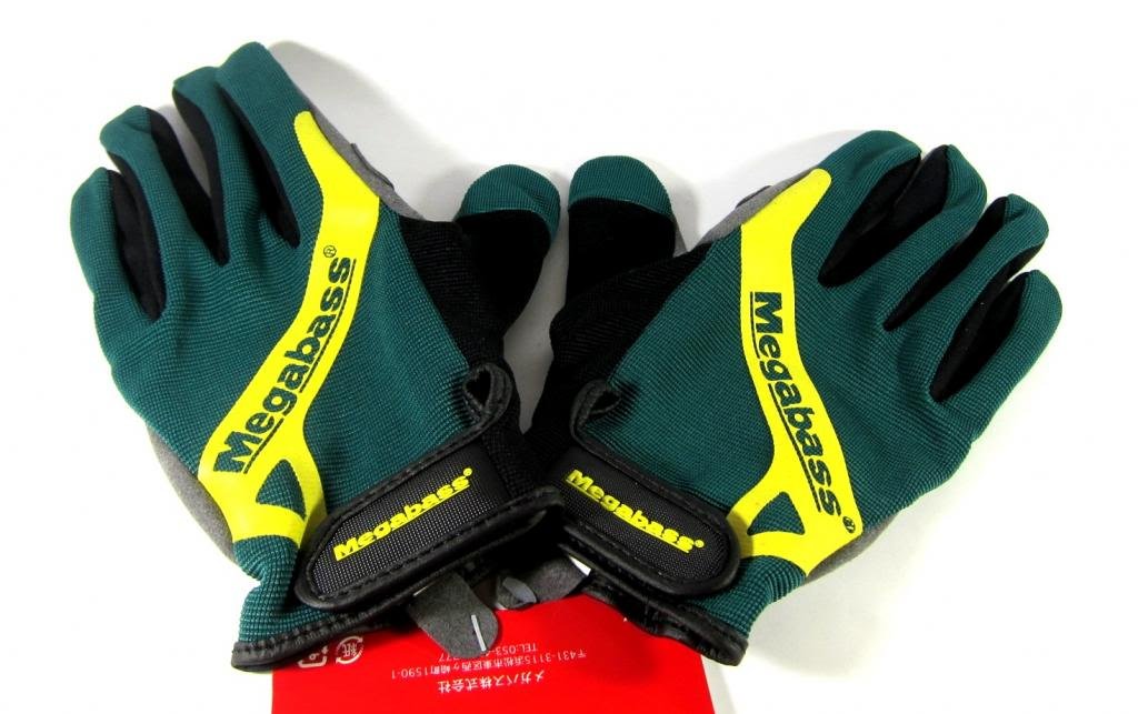 Amazon | メガバス(Megabass) MEGABASS SW GLOVE フル グリーン
