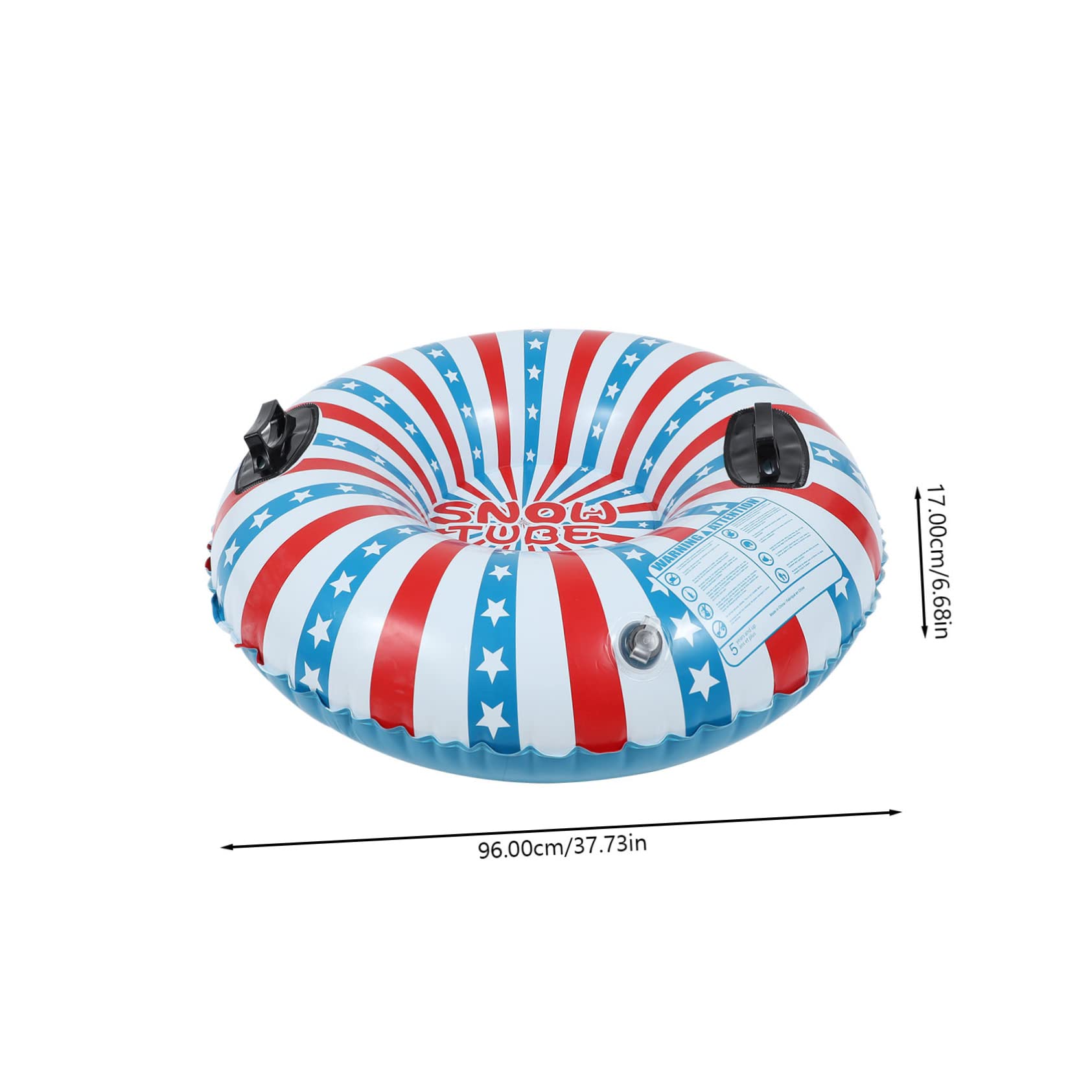 GOOHOCHY 1pc Boys and Girls Snow Tube Plaything Winter Toy Snow Sleds Cushion for Boys and Girls Outdoor Sliding