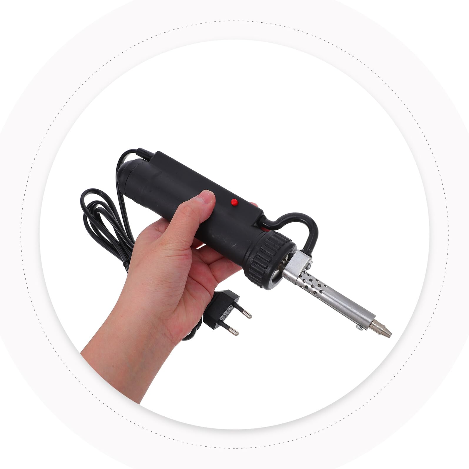 Automatyczna Pompa Do Rozlutowywania Próżniowa z Mocnym Ssaniem Szt z Końcówkami Ze Stali Nierdzewnej Przenośne Narzędzie Do Lutowania Elektronicznego Precyzyjna Pompa Pcb