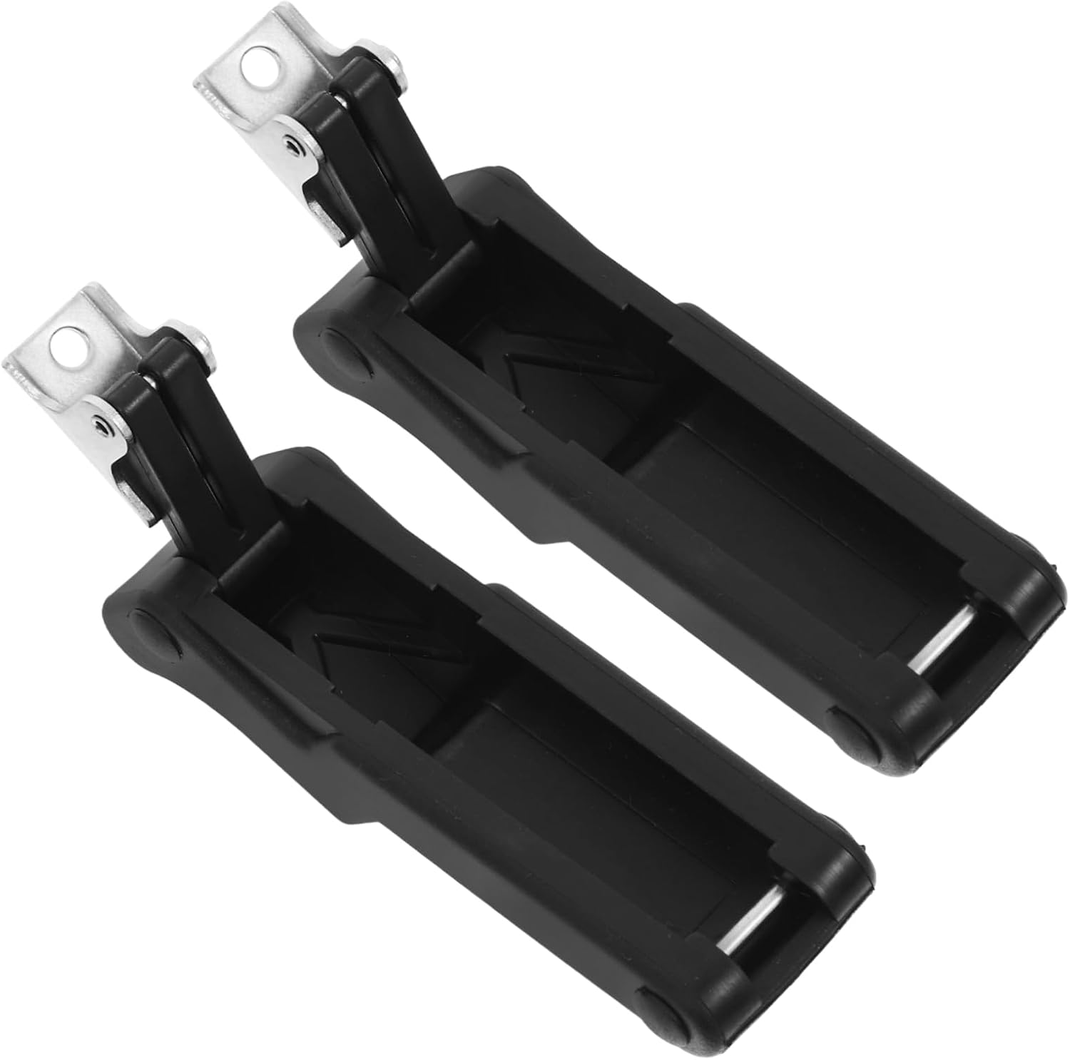 2Pcs Flexible Draw Latch with Fixing Bracket Durable Latch for Front Storage Rack Easy to Install Box Latches for Cargo Box Toolboxes and Machinery Equipment