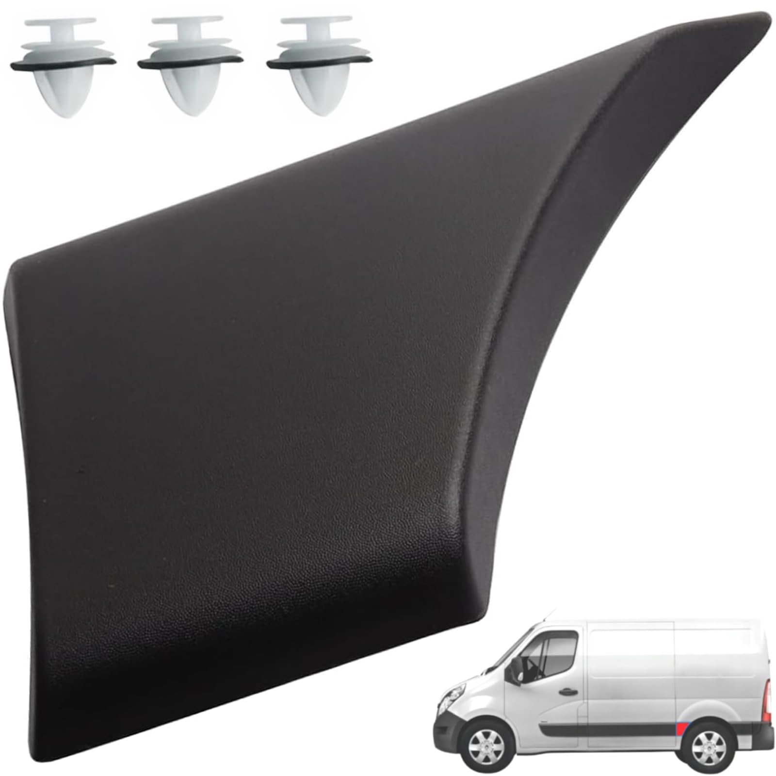 Twowinds Modanatura Laterale Carrozzeria 768F20004R Compatibile Nissan NV400 Renault Master 3 Opel Movano 3 2010 Passaruota Posteriore Sinistro Rivestimento Pannello Protezione